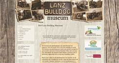 Desktop Screenshot of lanzbulldogmuseum.nl
